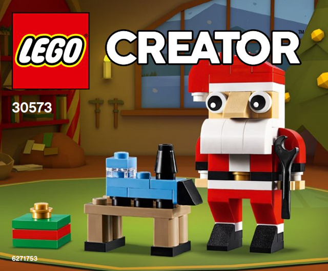 LEGO 30573 Santa (Polybag) FREE | 5702016373103 | BRICKshop - LEGO en ...