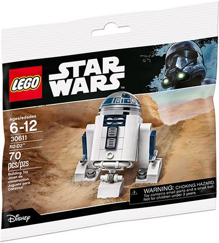 LEGO R2-D2 (Polybag) (LEGO 30611) | 5702015890076 | BRICKshop - LEGO en  DUPLO specialist