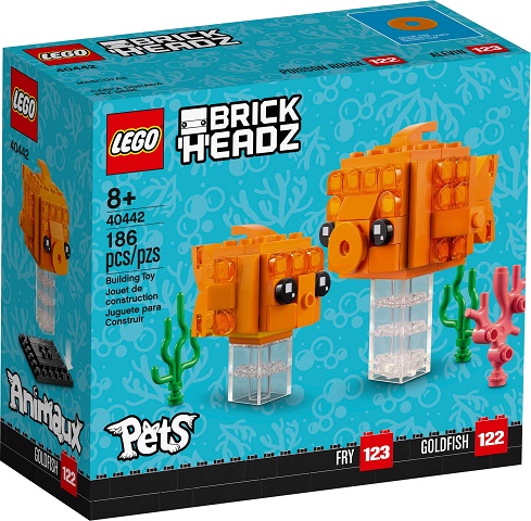 LEGO Brickheadz Goldfish (LEGO 40442) | LEGO BrickHeadz | LEGO ...