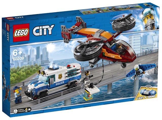 Lego city police sky best sale