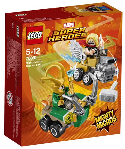 LEGO 76091 Thor VS Loki 5702016110500 LEGO DC Super Heroes