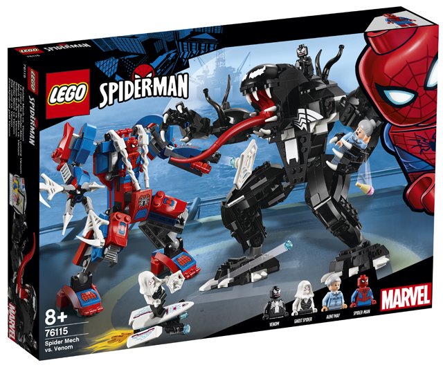 lego robot spider man