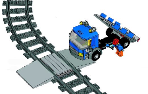 LEGO SImple Crossroad | KIT4515 | BRICKshop - LEGO en DUPLO specialist