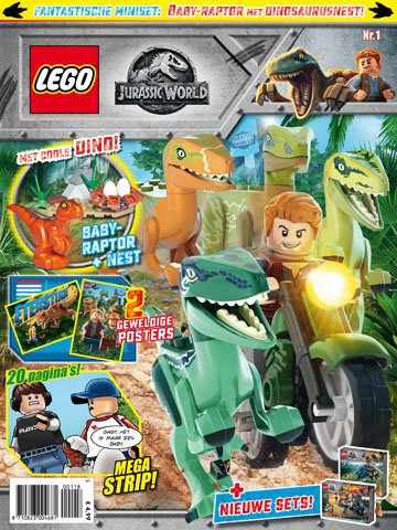 LEGO Jurassic World Magazine 2018 1 8710823004681 BRICKshop LEGO en DUPLO specialist