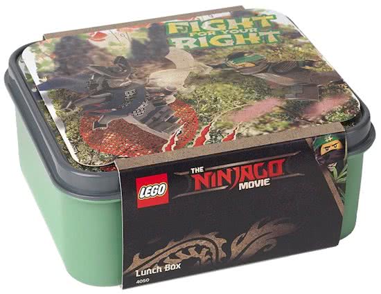 LEGO Lunch Box Ninjago Movie Sand Green 5711938029845 LEGO Ninjago LEGO BRICKshop LEGO en DUPLO specialist
