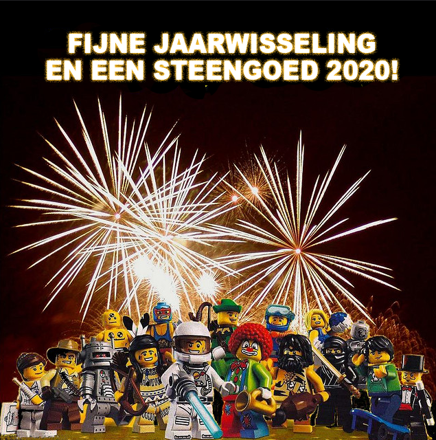 LEGO Oudennnieuw vuurwerk