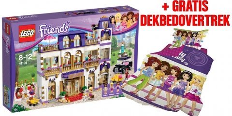 GRATIS LEGO Friends Dekbedovertrek