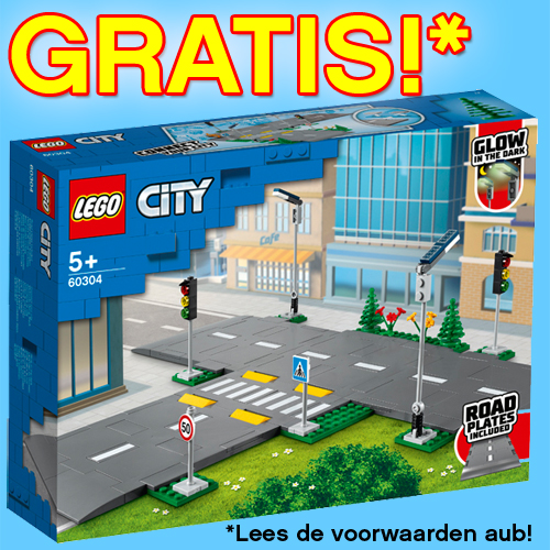 LEGO City Wegenplaten Cadeau!