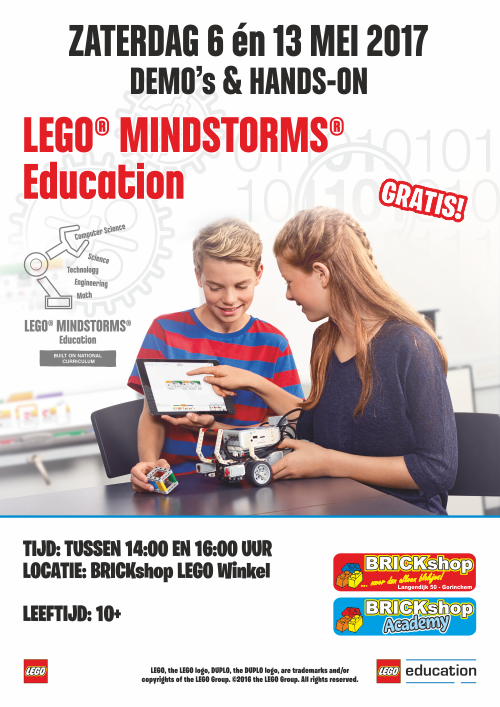 BRICKshop Workshop Aankondiging EV3 613MEI