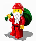 kerstman lego